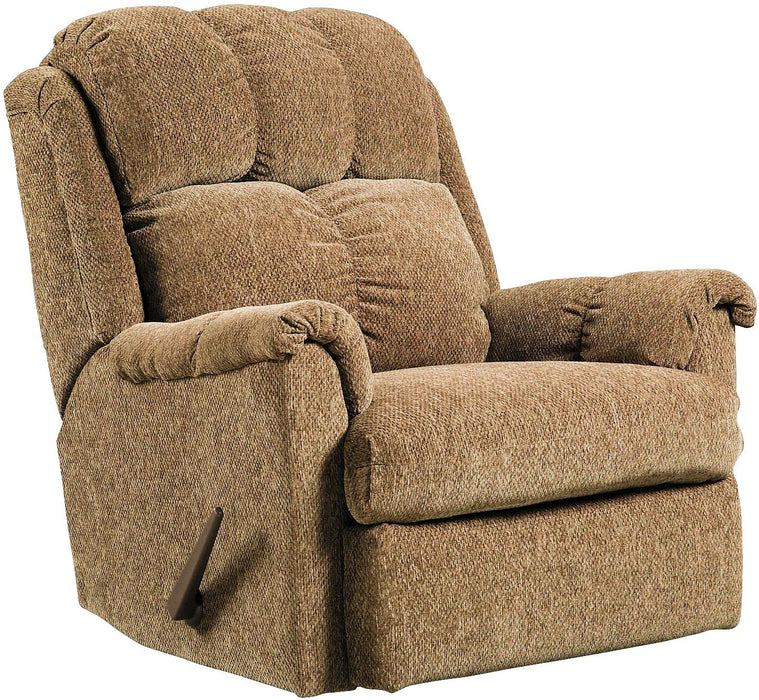 Brown Chenille Rocker Recliner