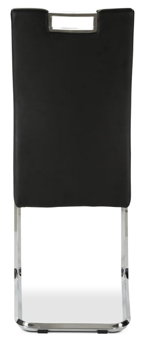 Tuxedo Dining Chair – Black