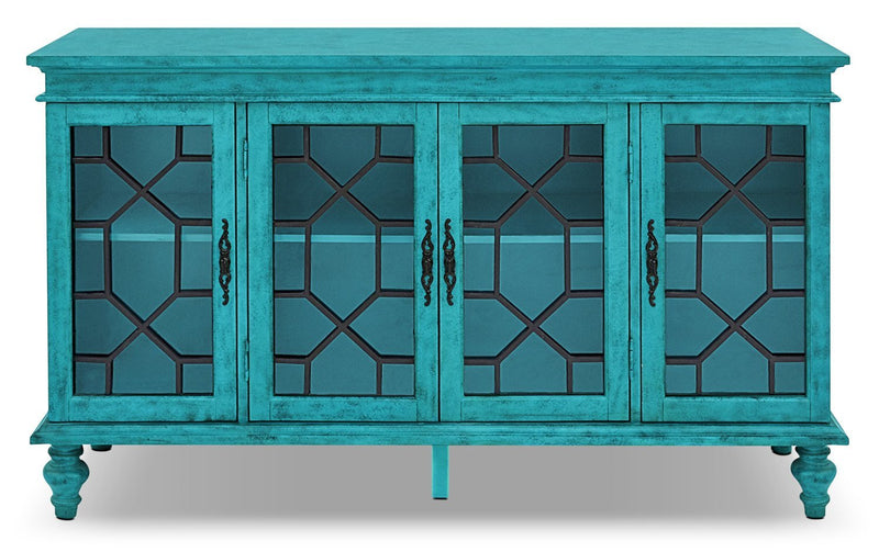 Rigolet Large Accent Cabinet – Blue