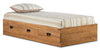 Driftwood Twin Storage Bed
