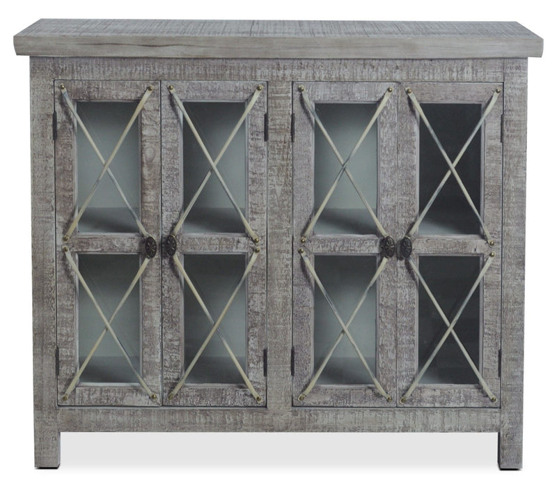 Makati Accent Cabinet – Cream