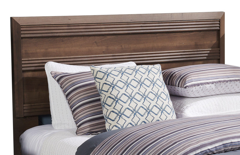 Olivia Queen/Full Headboard - Grey
