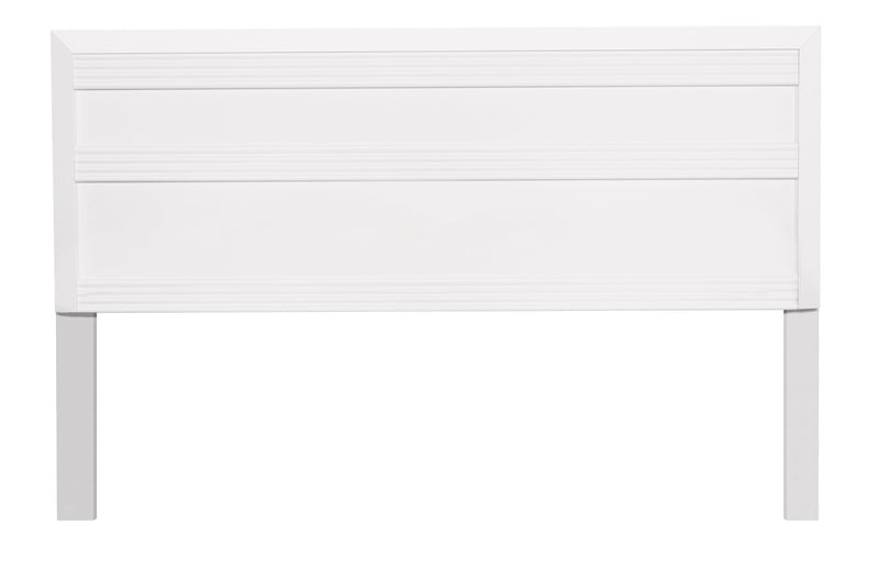 Olivia Queen/Full Headboard - White