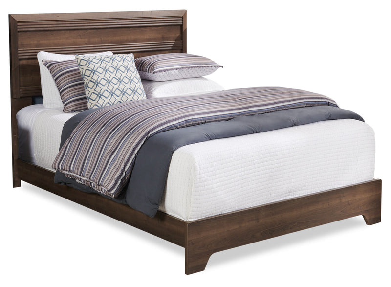 Olivia Queen Bed - Grey