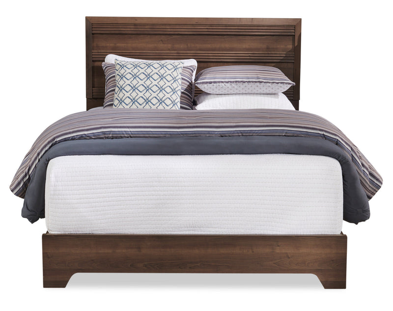 Olivia Queen Bed - Grey