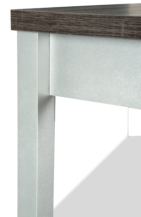 Oscar Reversible Desk - Distressed Grey