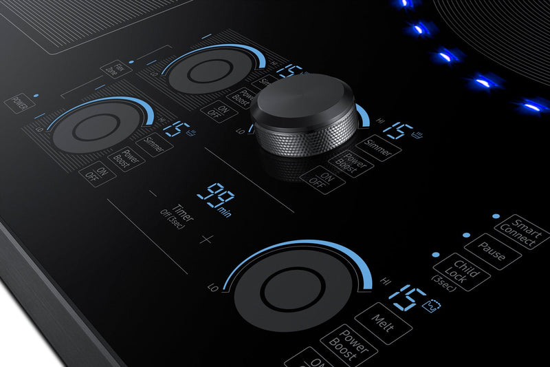 Samsung 30\" Induction Cooktop with Virtual Flame Technology™ – NZ30K7880UG