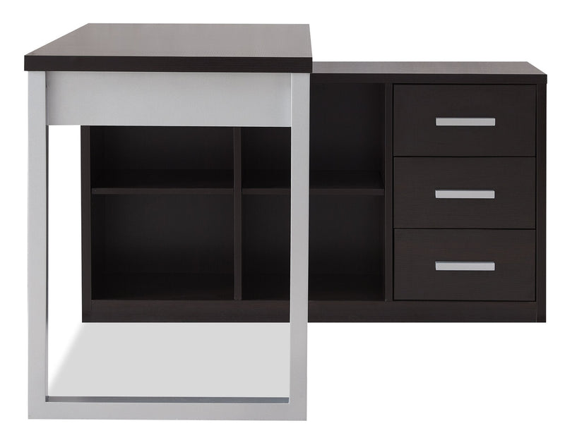 Owen Reversible Corner Desk – Espresso