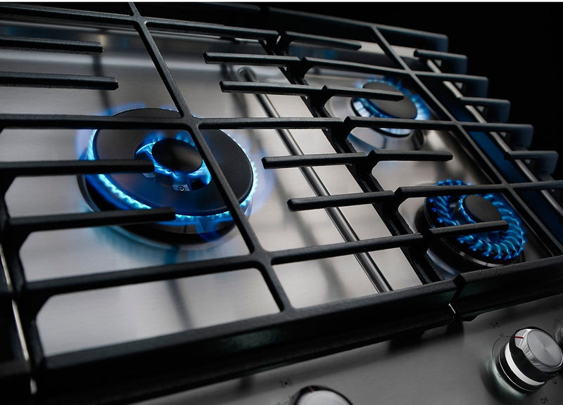 KitchenAid 36\" 5-Burner Gas Cooktop with Griddle – Stainless Steel