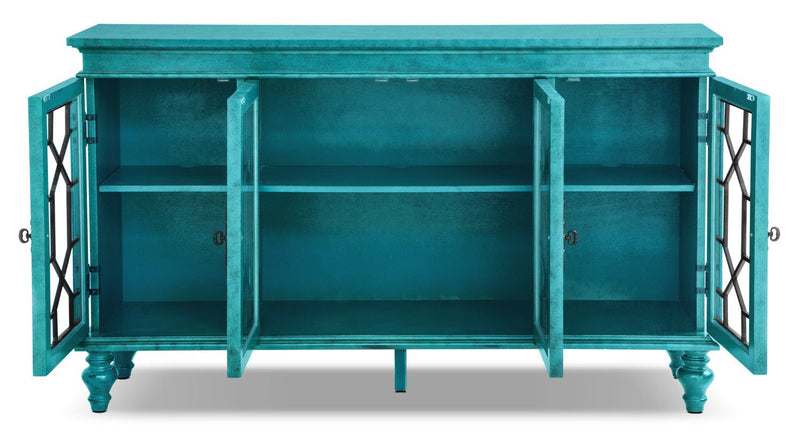 Rigolet Large Accent Cabinet – Blue