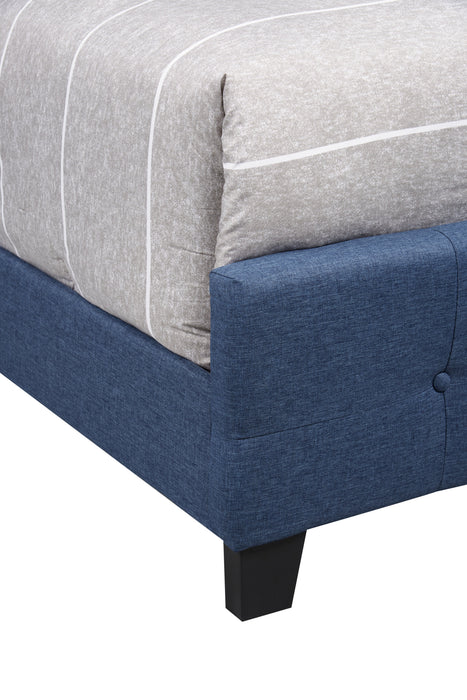 Page King Bed - Blue
