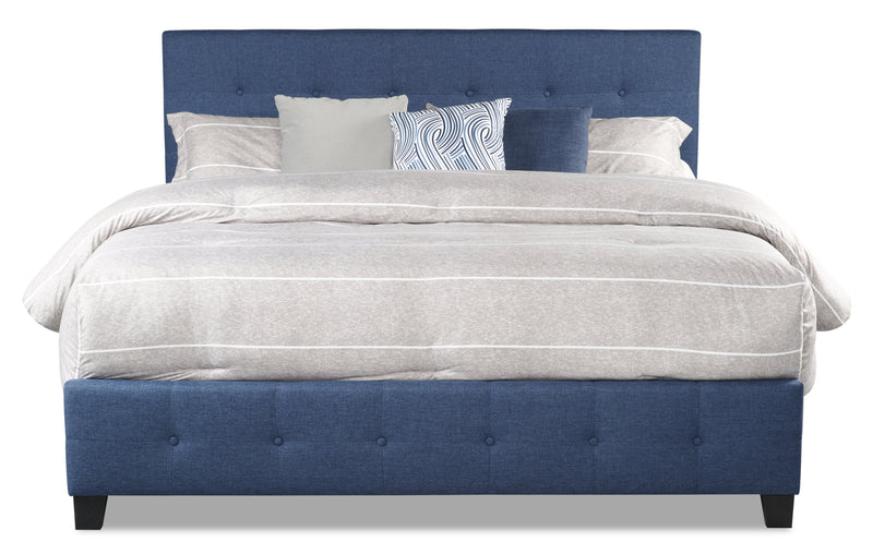 Page King Bed - Blue