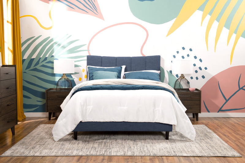 Paseo Full Platform Bed - Navy
