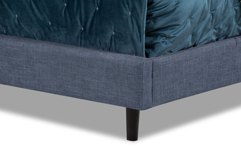 Paseo Full Platform Bed - Navy