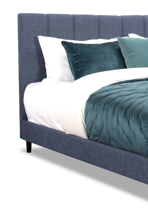 Paseo King Platform Bed - Navy