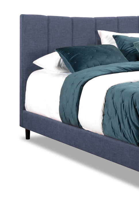 Paseo Queen Platform Bed - Navy