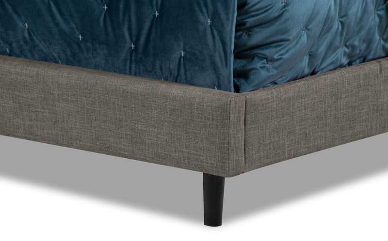 Paseo Full Platform Bed - Grey
