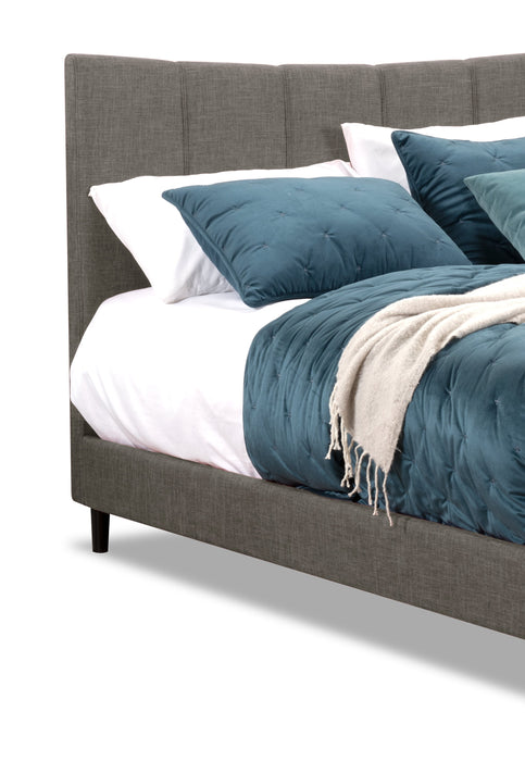 Paseo Full Platform Bed - Grey