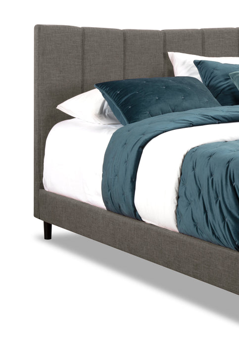 Paseo Queen Platform Bed - Grey