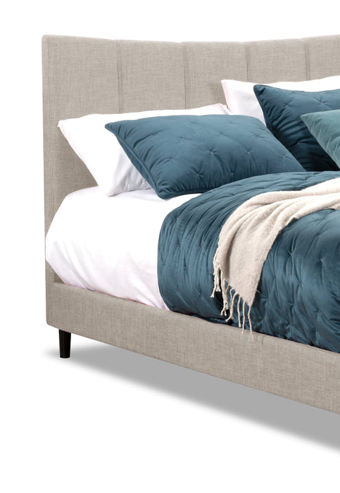 Paseo Platform Full Bed - Taupe