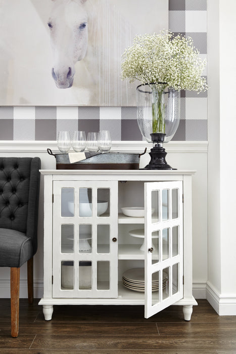 Bray Accent Cabinet - Antique Ivory