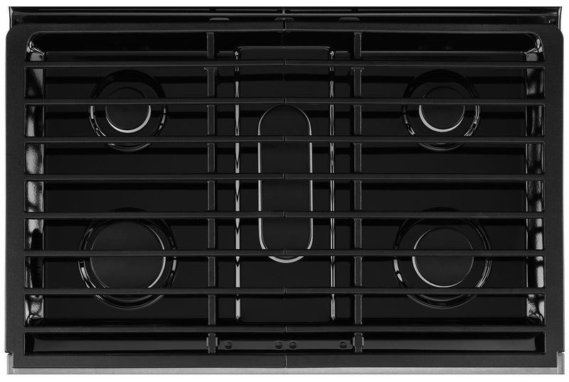 Whirlpool® 6.0 Cu. Ft. Gas Double Oven Range with EZ-2-Lift™ Hinged Grates