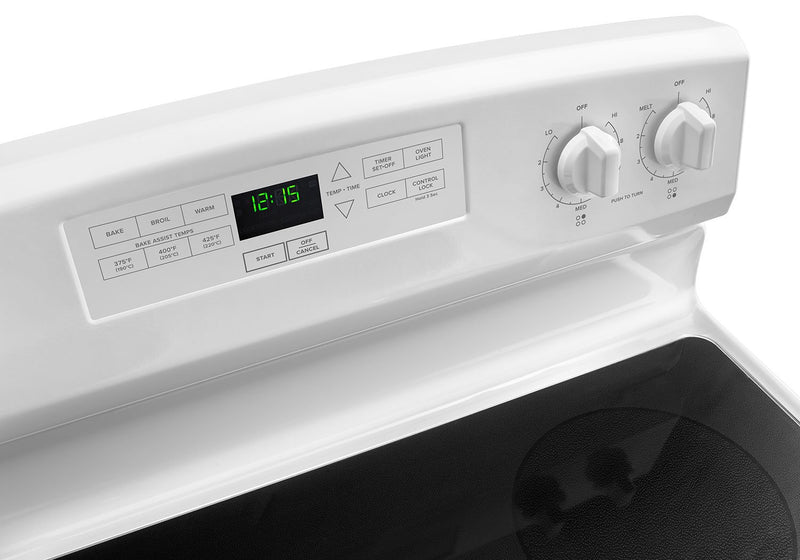 Amana 4.8 Cu. Ft. Freestanding Electric Range – YAER6303MFW