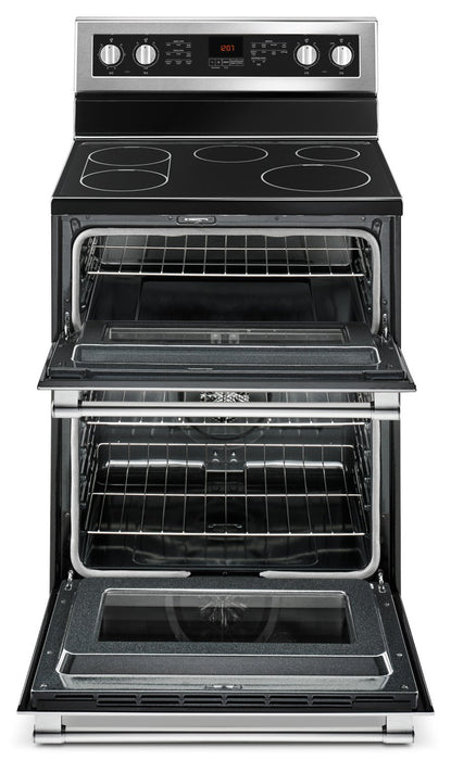 Maytag 6.7 Cu. Ft. Double Oven Electric Range with True Convection – YMET8800FZ