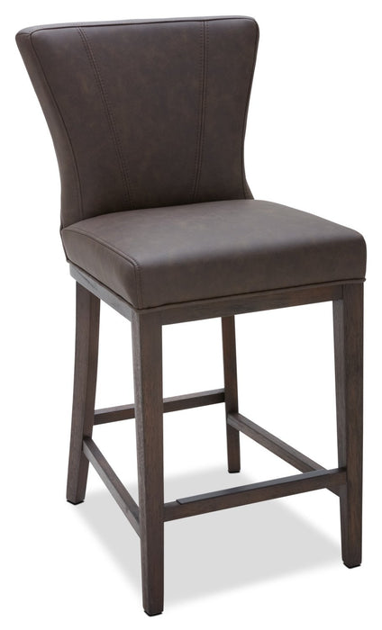 Quinn Counter-Height Stool - Brown