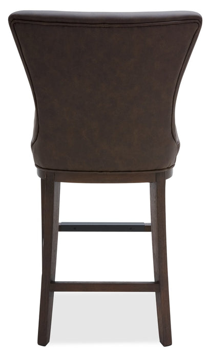 Quinn Counter-Height Stool - Brown