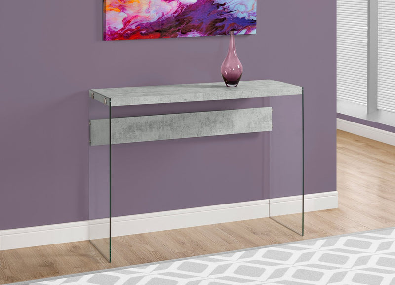 Yonah Sofa Table – Cement Grey