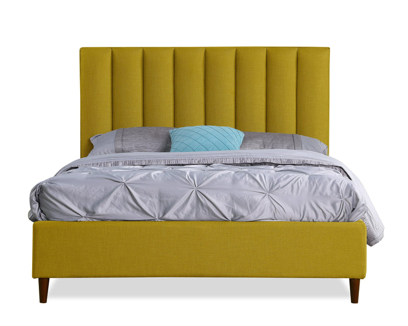 Rain Full Platform Bed - Green