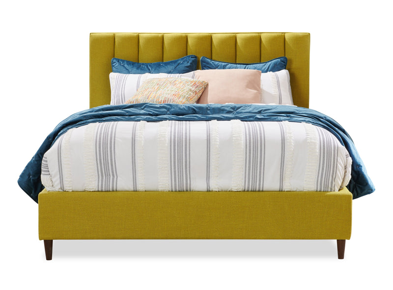 Rain Queen Platform Bed - Green