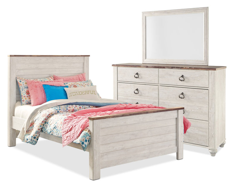 Willowton 5-Piece Full Bedroom Package