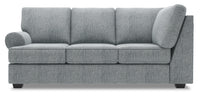 Sofa Lab Roll LAF Sofa Return - Luna Pewter 