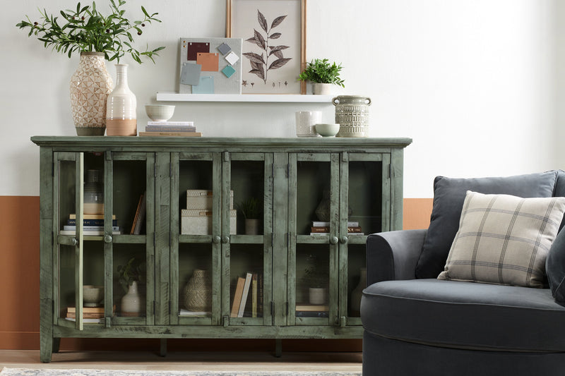 Rocco Large Accent Cabinet - Blue