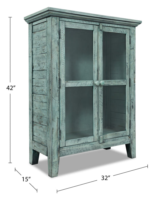 Rocco Small Accent Cabinet - Blue