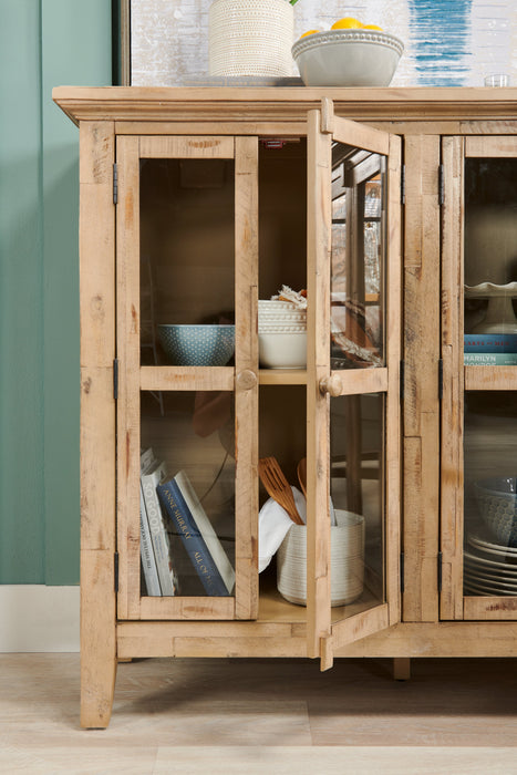 Rocco Medium Accent Cabinet - Wood
