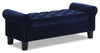 Sadie Storage Bench - Blue