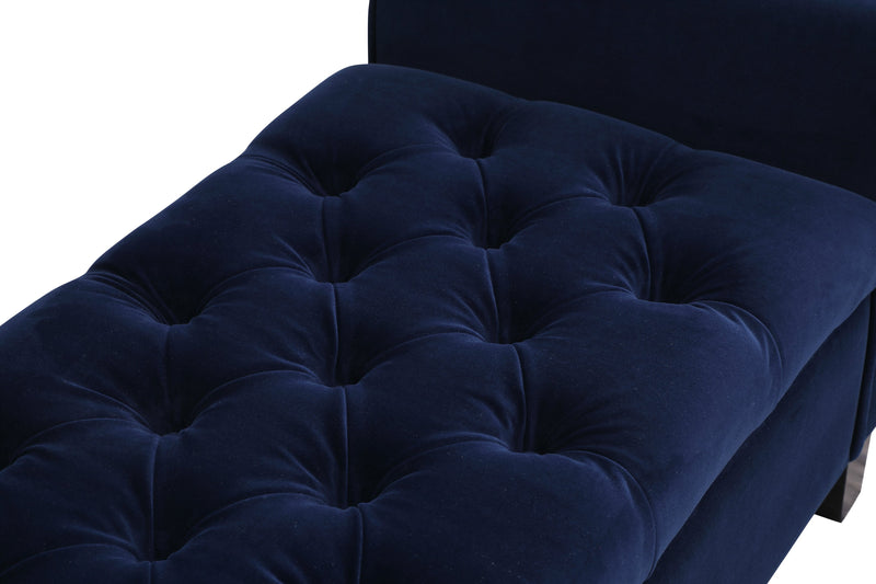 Sadie Storage Bench - Blue