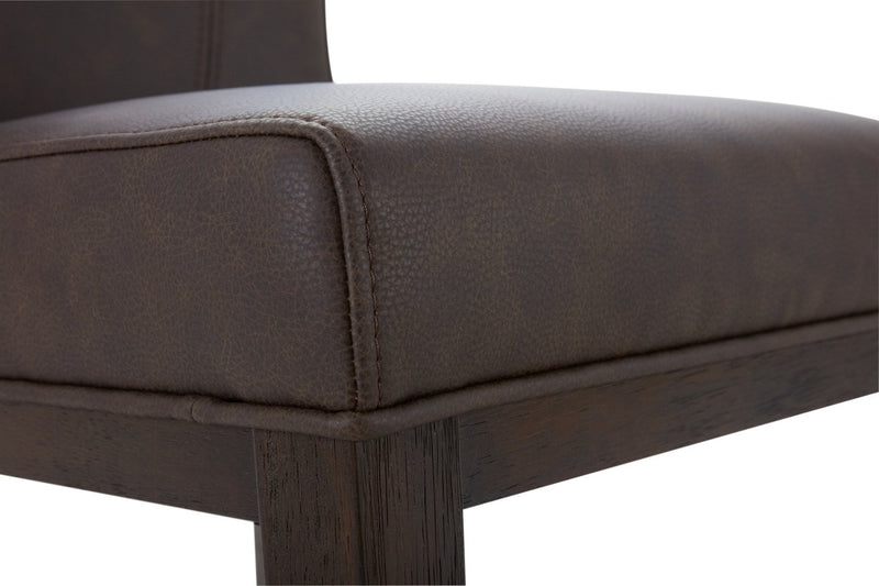 Quinn Counter-Height Stool - Brown