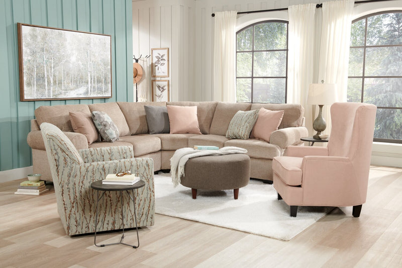 Sofa Lab Roll LAF Chaise - Luxury Taupe
