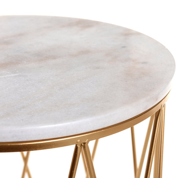 Dalilah 2-Piece Accent Table Package - Gold