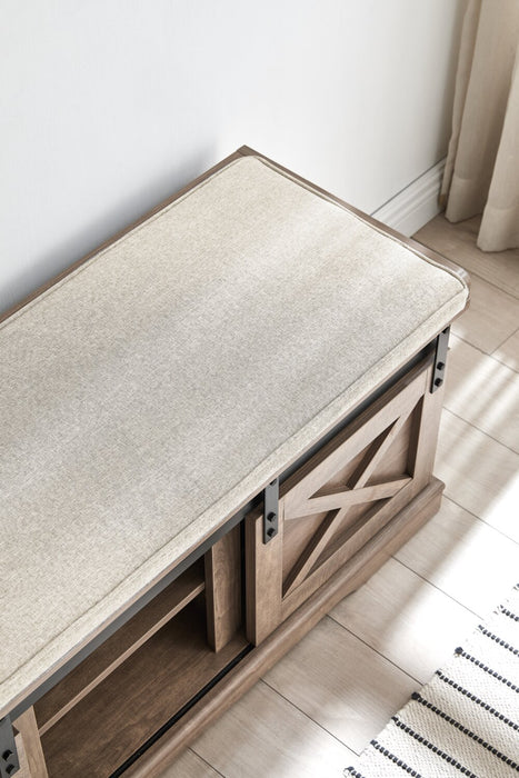 Gavin Bench with Shoe Storage