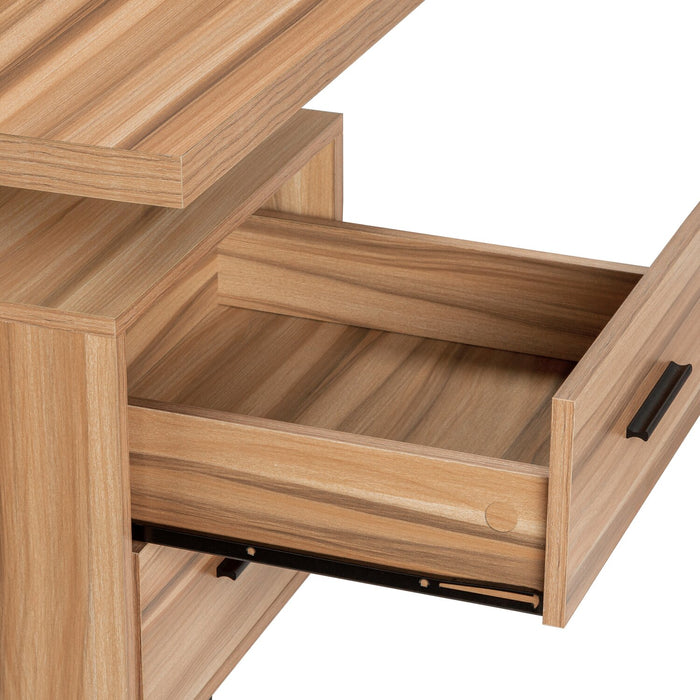 Marnie Reversible L-Shaped Corner Desk - Light Brown