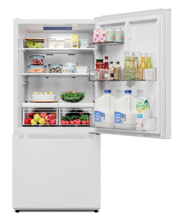 Midea 18.7 Cu. Ft. Bottom-Freezer Refrigerator - MRB19B7AWW