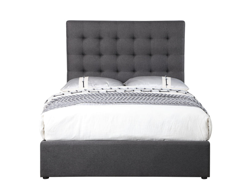 Jace Storage Full Bed - Grey