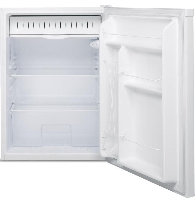 GE 5.6 Cu. Ft. Compact Refrigerator with Can Rack - GCE06GGHWW