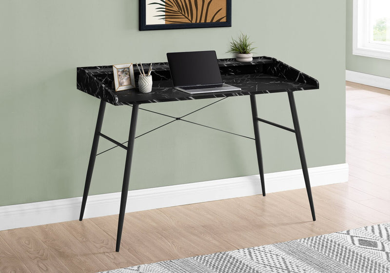 Jeremy Desk - Black Marble-Look