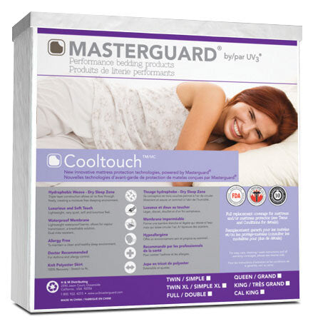 Masterguard® Cooltouch™ Twin XL Mattress Protector